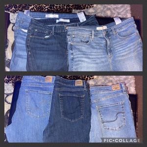 3 pair of size 16 genuine Levis Never Worn